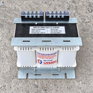 Máy biến áp Litanda 5,5KVA 3 pha đầu vào 380V, đầu ra 220V/200V, dây quấn đồng 100%, chuyên đổi nguồn cho máy Nhật và thiết bị công nghiệp 200V 3 pha.