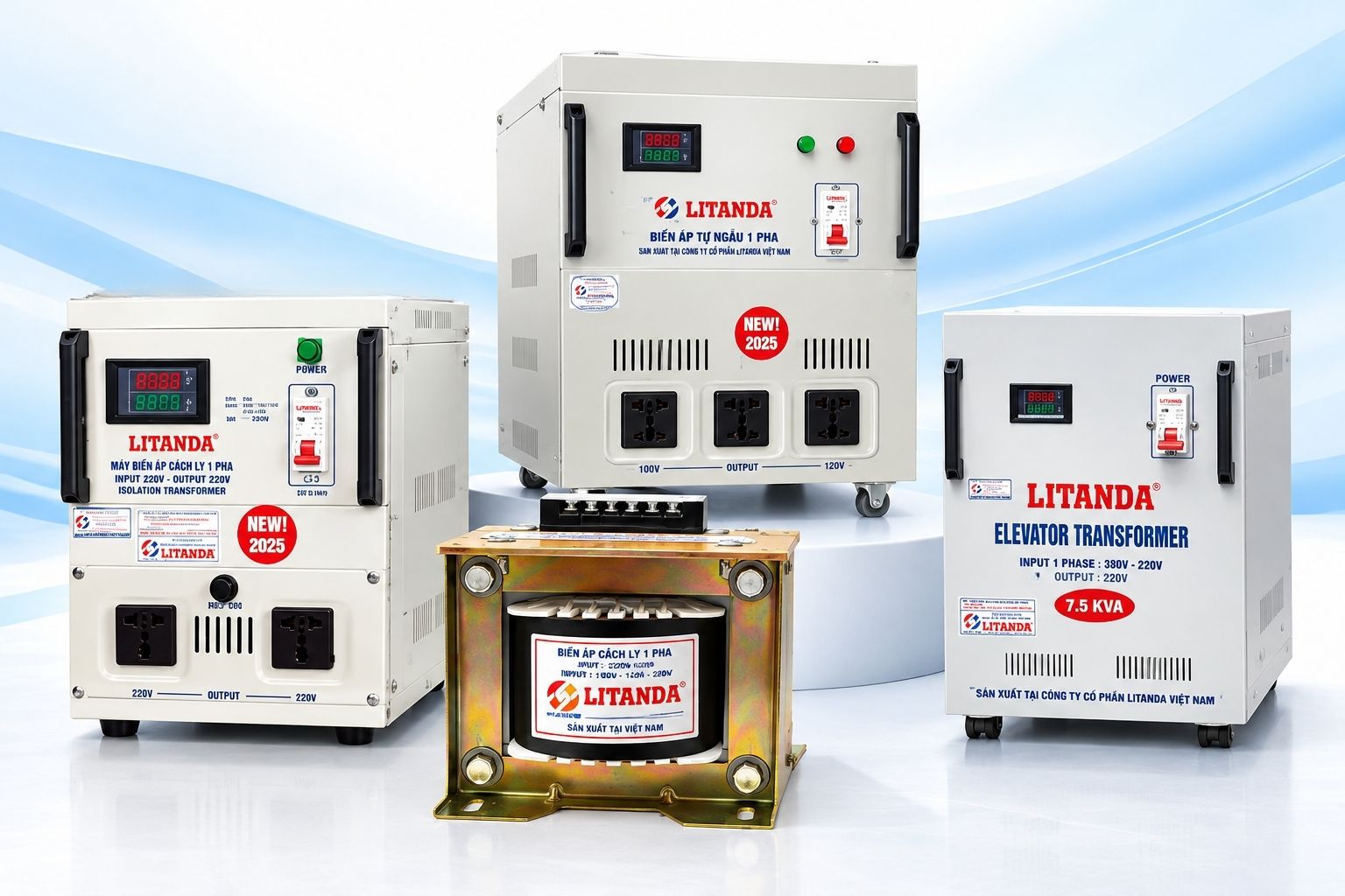 Các loại biến áp 1 pha