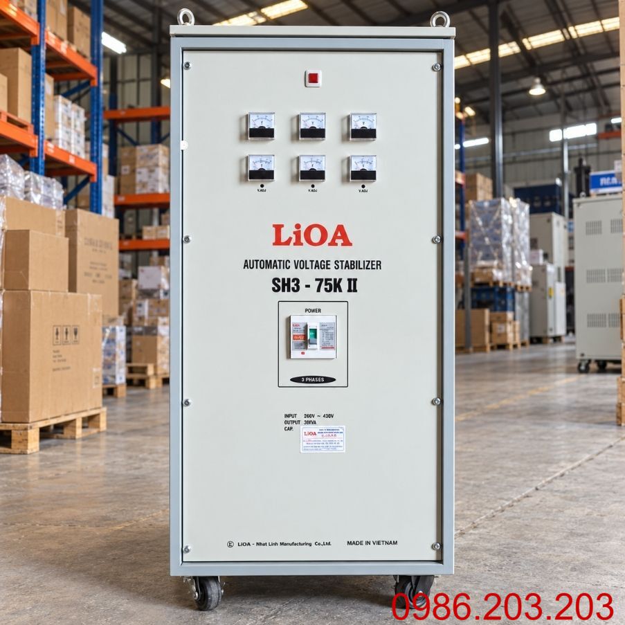 Ổn áp LiOA 75kVA 3 pha