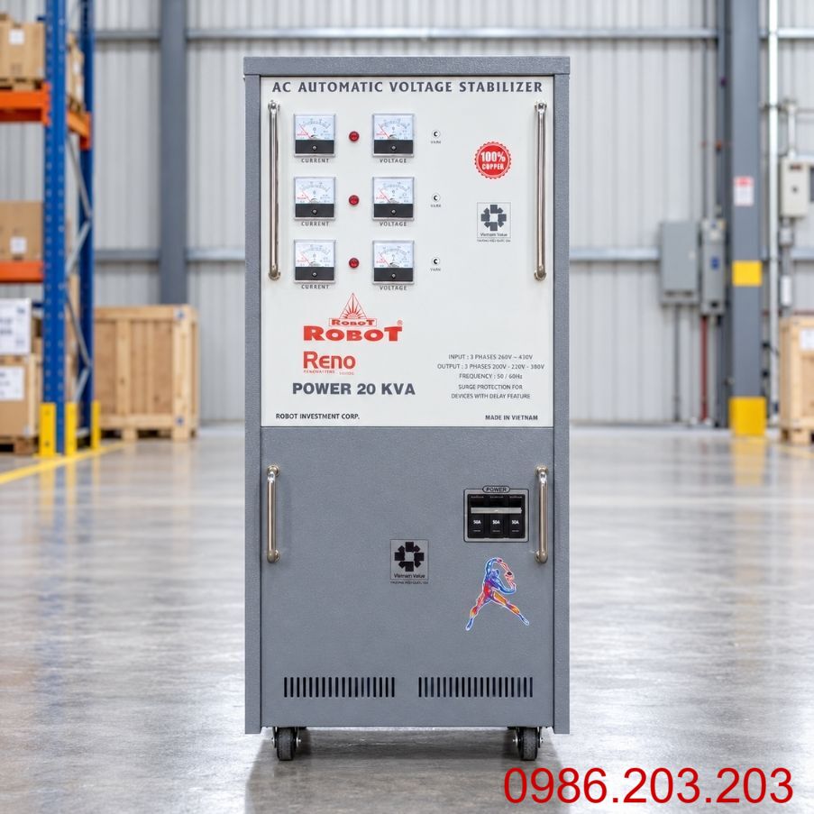 Ổn áp Robot 20KVA 3 pha