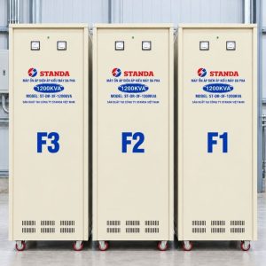 Ổn Áp Standa 3 Pha 1200KVA SH3-1200K/3II Dải 260V-430V