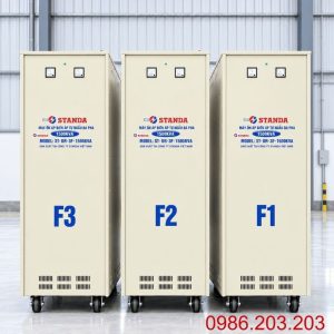 Ổn áp Standa 3 pha 1500KVA SH3-1500K/3II giúp ổn định điện áp 380V, bảo vệ toàn diện hệ thống máy móc nhà xưởng và tối ưu hóa hiệu suất vận hành.