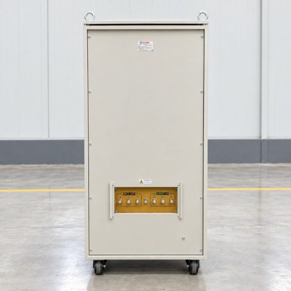 on-ap-standa-3-pha-150kva-sh3-150kii-mat-sau Ổn áp Standa 3 pha 150KVA SH3-150KII giúp cân bằng nguồn 380V, bảo vệ thiết bị điện công nghiệp, chống sốc áp, quá tải và nâng cao tuổi thọ máy móc