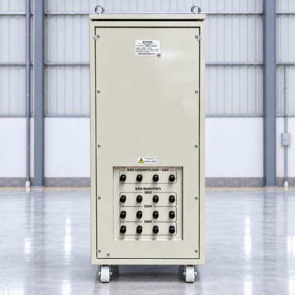 on-ap-standa-3-pha-15kva-sh3-15kii-mat-sau Ổn áp Standa 3 pha 15KVA SH3-15KII dùng kéo điện yếu, ổn định nguồn 380V, chống quá tải, ngắn mạch và bảo vệ hệ thống thiết bị vận hành an toàn, bền bỉ