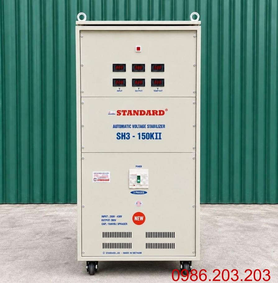 Ổn áp Standard 3 pha 150KVA 3 Pha