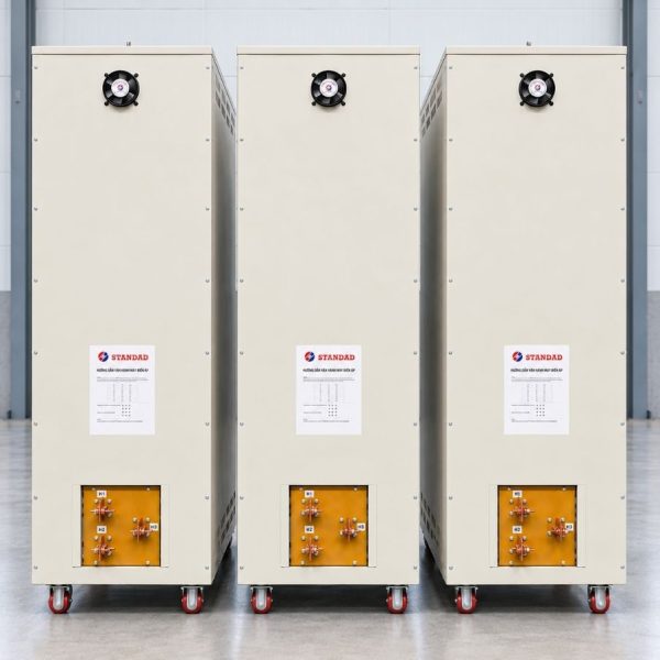 on-ap-standard-3-pha-1000kva-sh3-1000k-3ii-mat-sau Ổn áp Standard 3 pha 1000KVA SH3-1000K/3II chuyên dùng ổn định điện áp tự động, chống quá tải, ngắn mạch, nâng cao độ bền và bảo vệ các thiết bị điện.