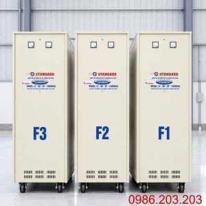 Ổn áp Standard 3 pha 1500KVA NM-1500K/3II chuyên dùng ổn định điện áp tự động, chống quá tải, ngắn mạch, nâng cao độ bền và bảo vệ các thiết bị điện.